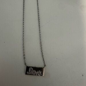 Silver necklace